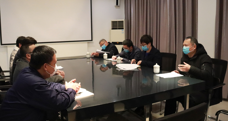 臺州市檢察院潘萬貴副檢察長“三服務(wù)”進美機，指導企業(yè)抓防疫、促生產(chǎn)