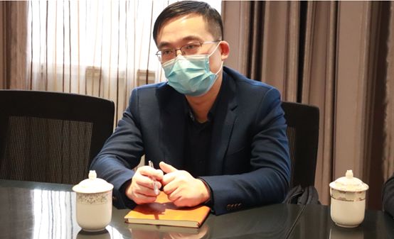 溫嶺市委常委、組織部部長阮積慶，市政協(xié)副主席林文鶴等一行領(lǐng)導(dǎo)蒞臨美機開展“三服務(wù)”活動